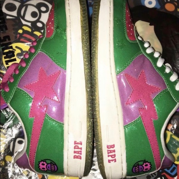 Bape Milo X glitterStas SOLD - Picture 3 of 5